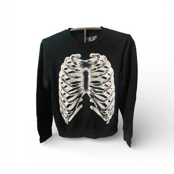 MAD Engine Other - MAD Engine Black Crewneck with Skeleton Design